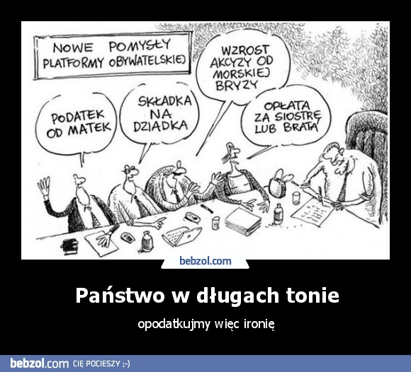 Państwo w długach tonie