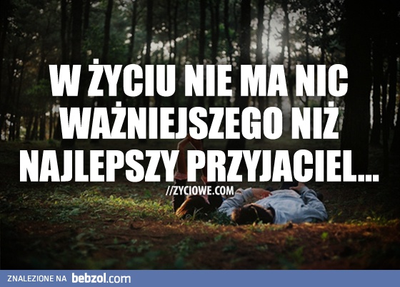 W życiu...