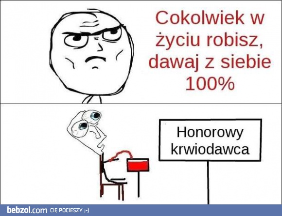 Daj z siebie 100%