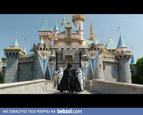 Darth Vader w Disneylandzie