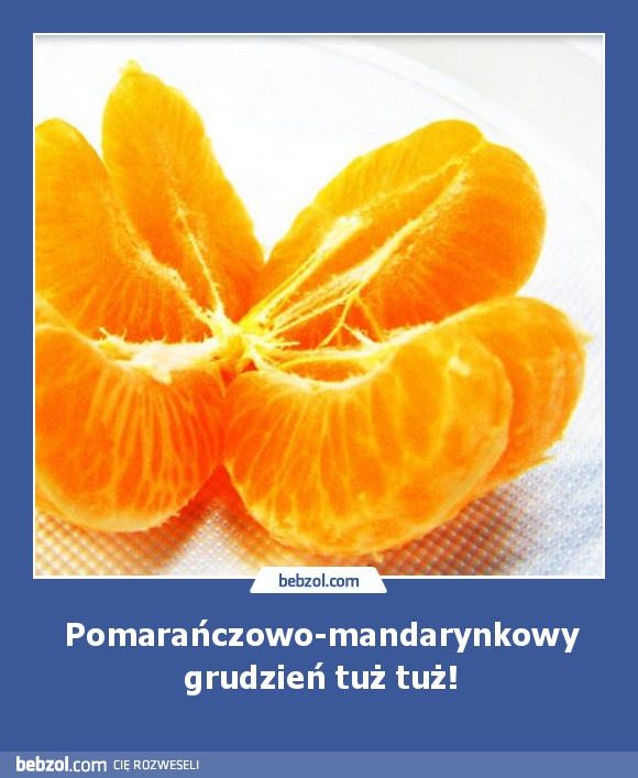 Pomarańczowo-mandarynkowy grudzień tuż tuż!