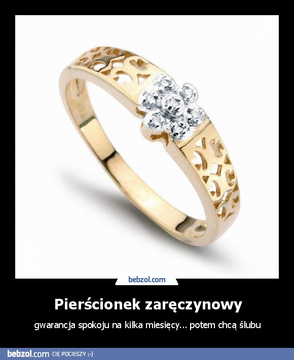 Pierścionek zaręczynowy