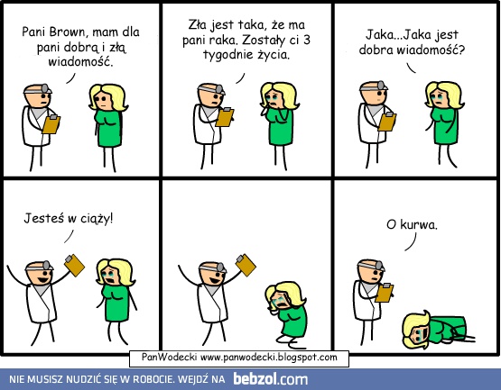 Dobra i zła wiadomość