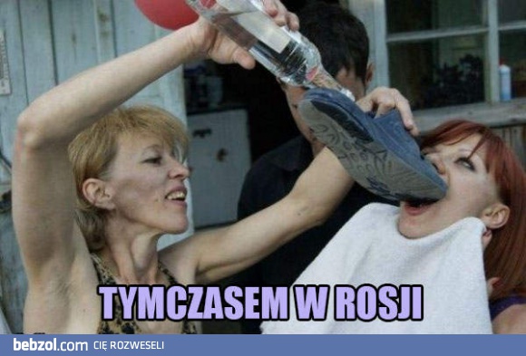 Typowy weekend w Rosji