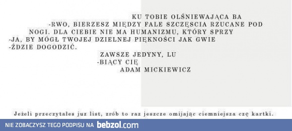 Adam Mickiewicz ukryta poezja!