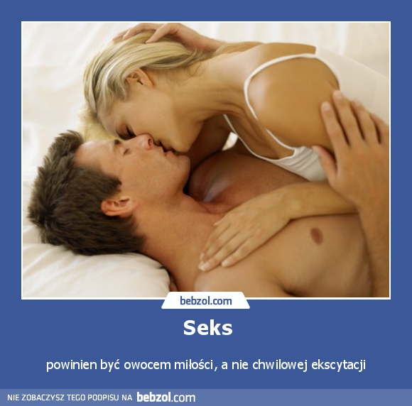 Seks powinien być...