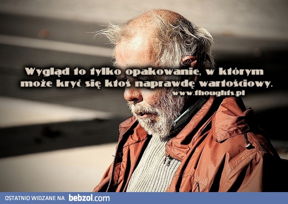 Wygląd to tylko opakowanie