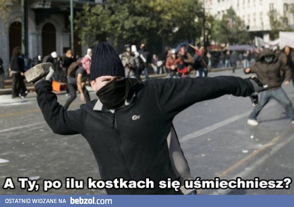 A ty, po ilu kostkach się uśmiechniesz?