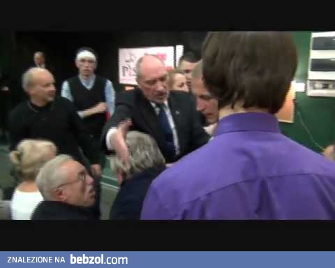 Macierewicz w Czeladzi - awantura