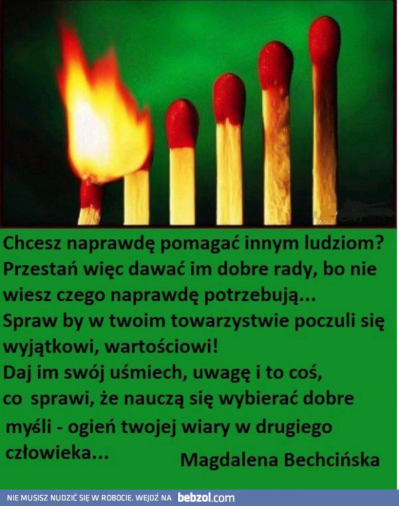 Chcesz pomagać innym?