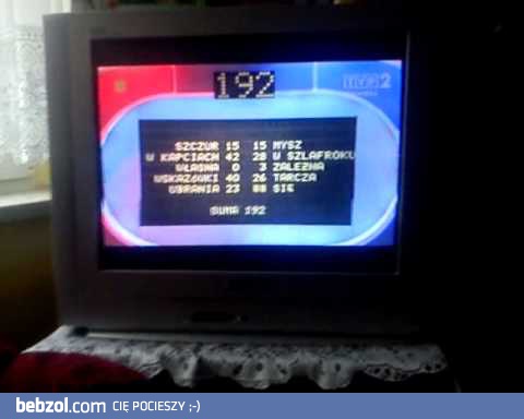 Familiada - co wieszamy?