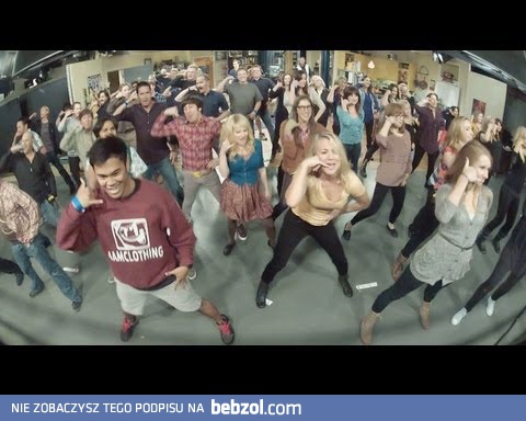 Flashmob na planie The Big Bang Theory