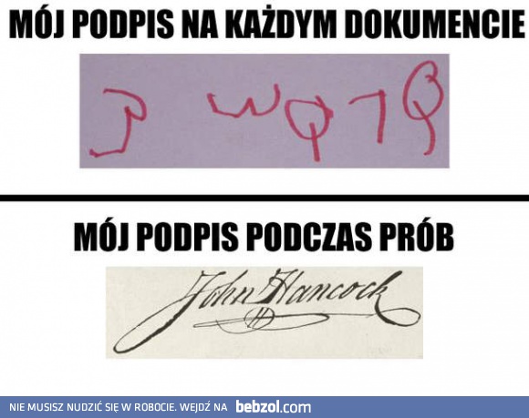 Mój podpis