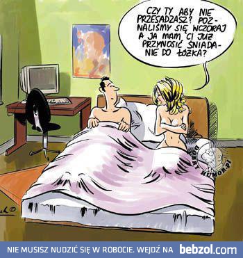 Śniadanie do łóżka?