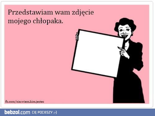 Zdjęcie mojego chłopaka