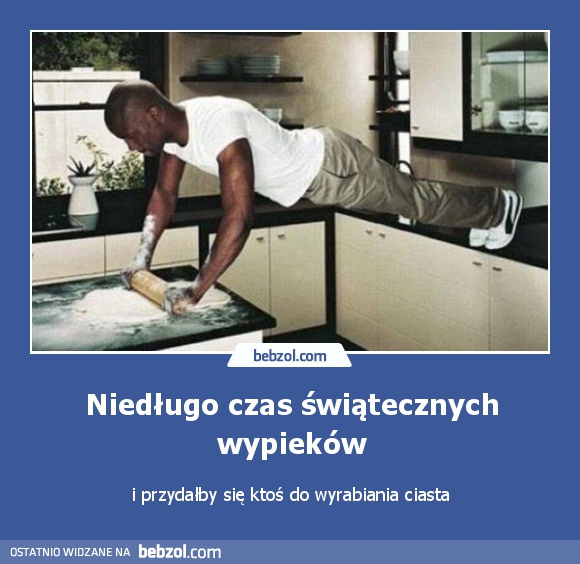 Niedługo czas świątecznych wypieków