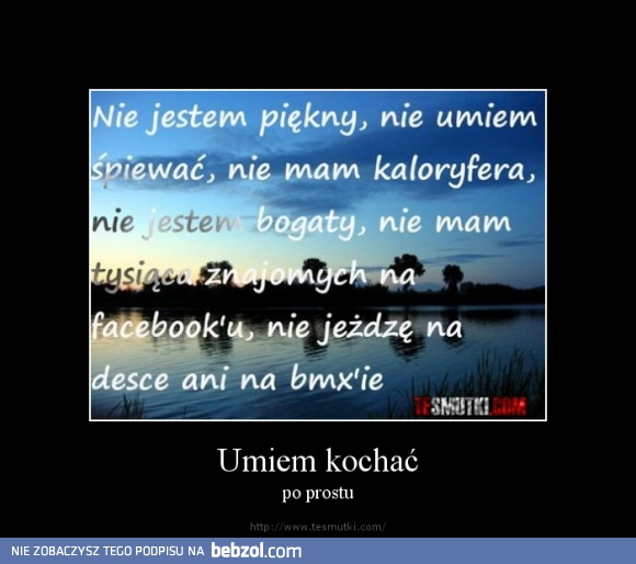 Umiem kochać