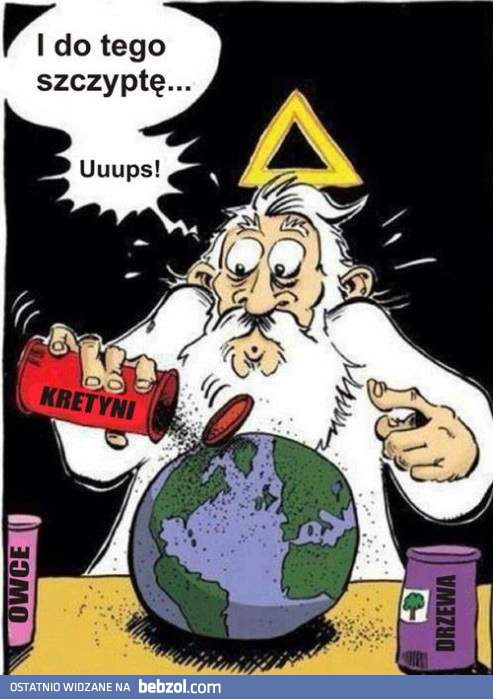 Sypnęło się kretynów
