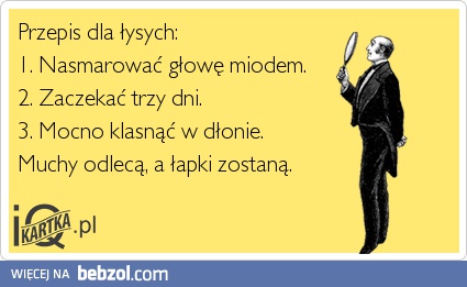 Przepis dla łysych