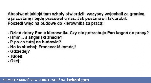 Angielski jest przydatny