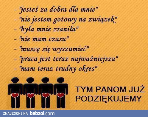 Tym panom już podziękujemy