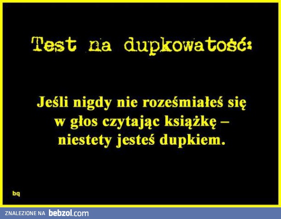 Test na dupka