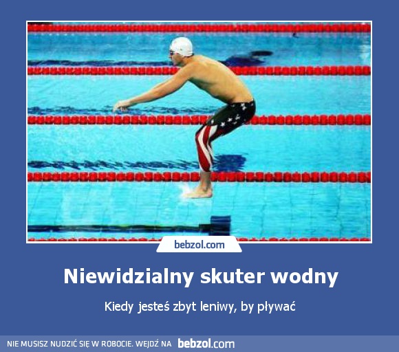 Niewidzialny skuter wodny