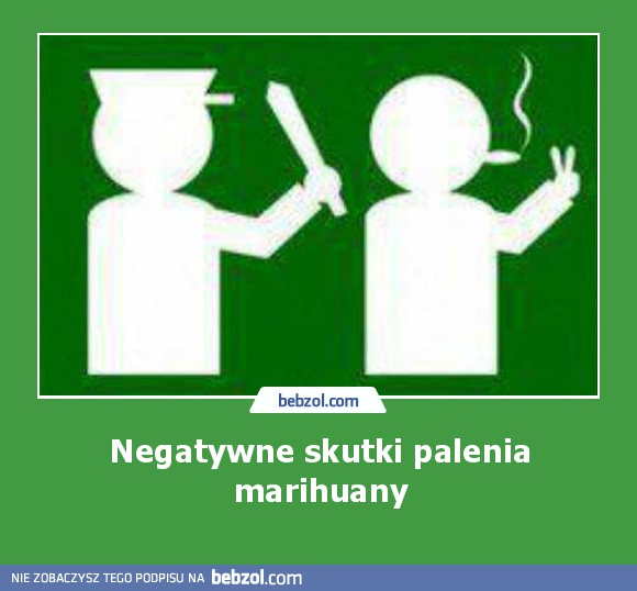 Negatywne skutki palenia marihuany