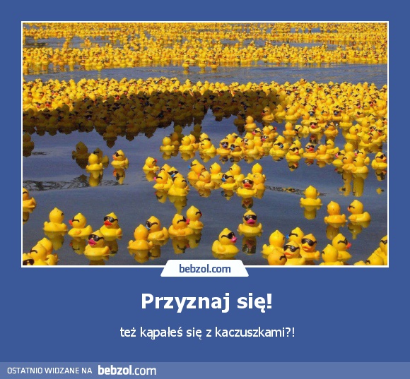 Przyznaj się!