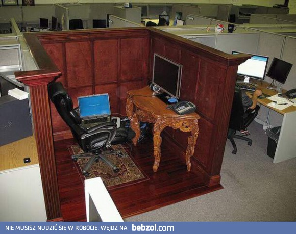 Królewskie warunki pracy