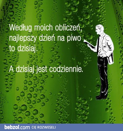 Według moich obliczeń