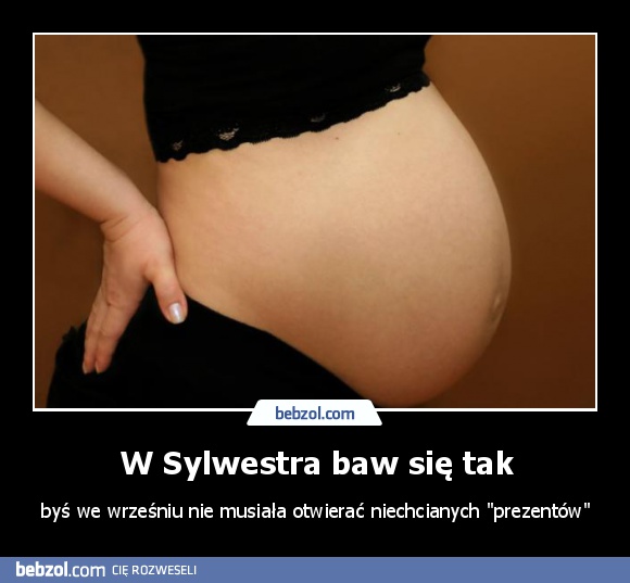 W Sylwestra baw się tak