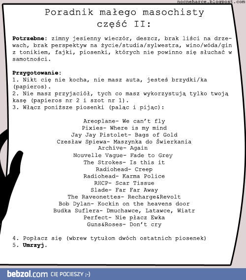 Poradnik na jesienną depresję