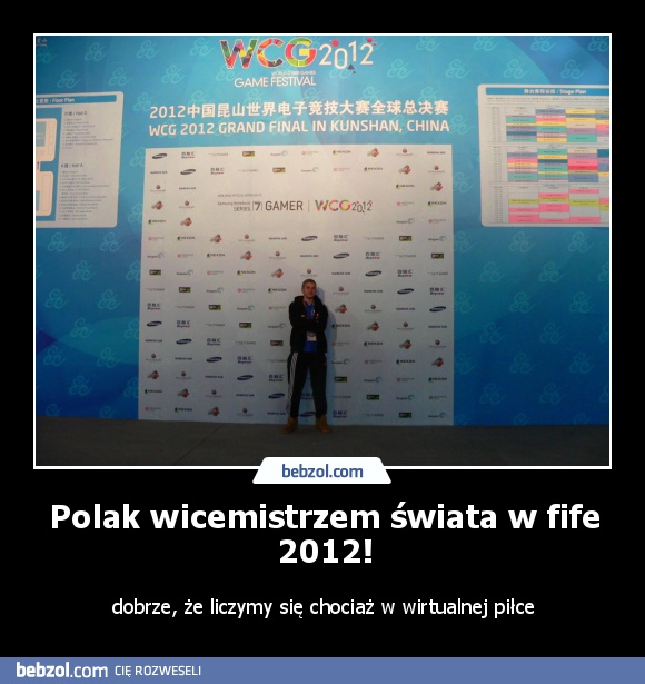 Polak wicemistrzem świata w fife 2012!