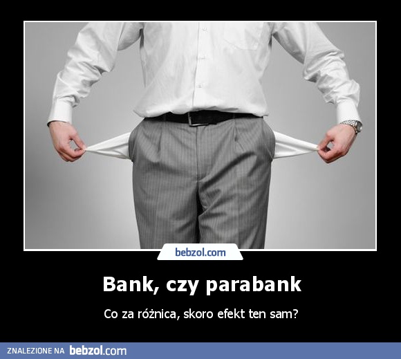 Bank, czy parabank