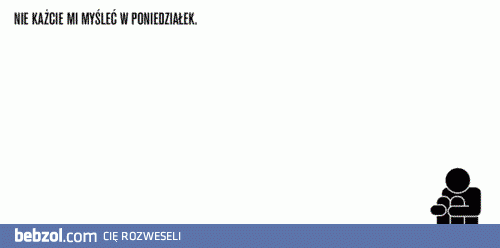 Myślenie w poniedziałek