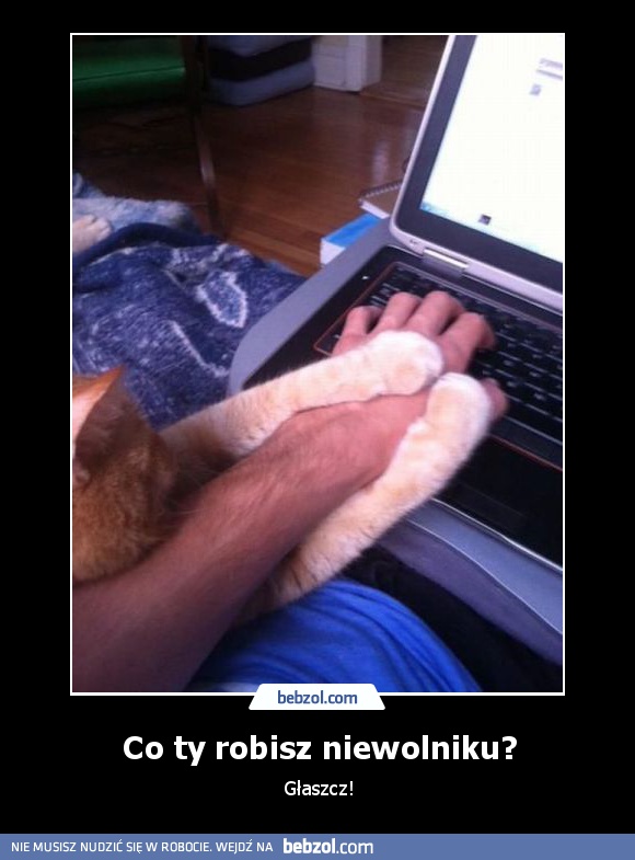 Co ty robisz niewolniku?