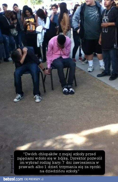 Kara za bójkę w szkole