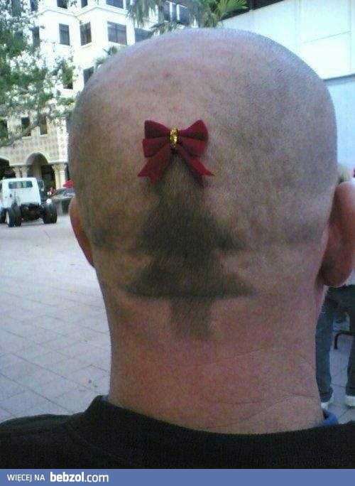 Świąteczna fryzurka