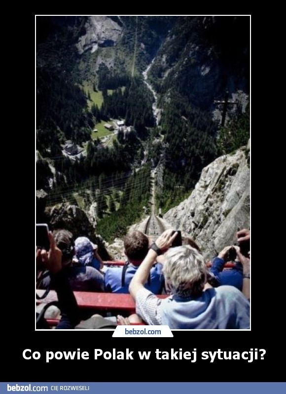 Co powie Polak w takiej sytuacji?