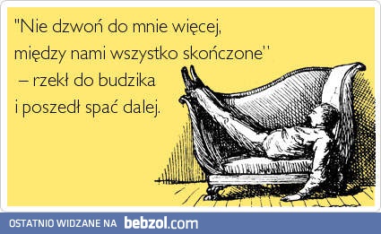 Nie dzwoń do mnie więcej