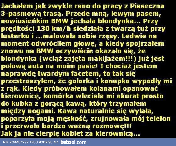 Kobieta za kierownicą