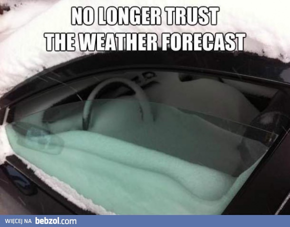 Dzień, w którym straciłem zaufanie do prognozy pogody