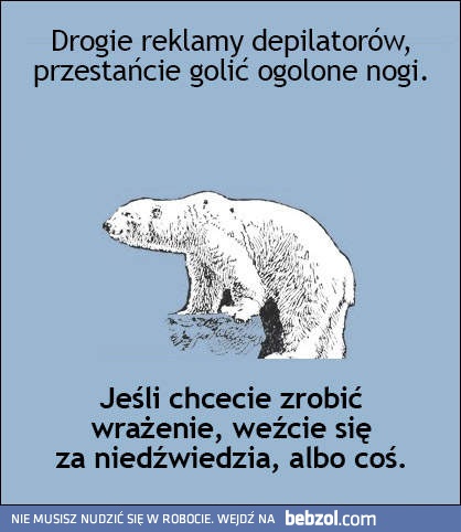 Reklamy depilatorów