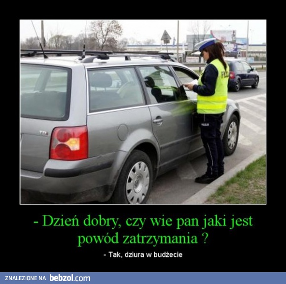 Prawdziwy powód zatrzymania