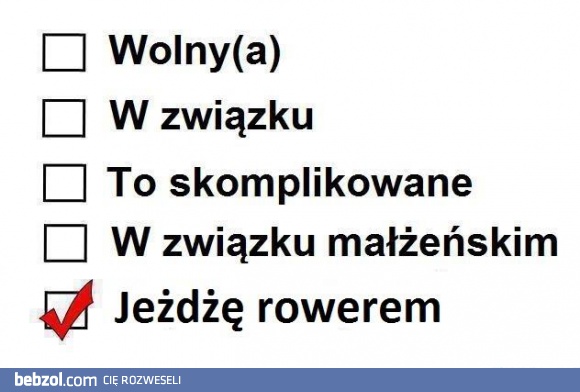 Jeżdzę rowerem