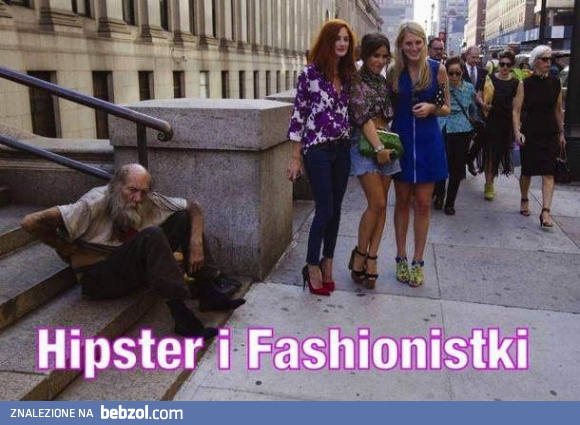 Hipster i fashionistki