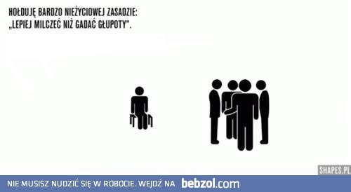 Lepiej milczeć