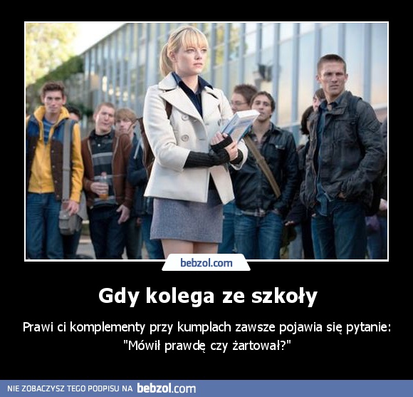 Gdy kolega ze szkoły