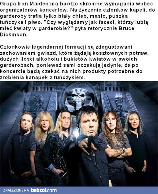 Skromne Iron Maiden